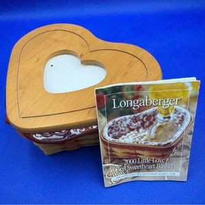 Longaberger Little Love Sweetheart Basket - 2000